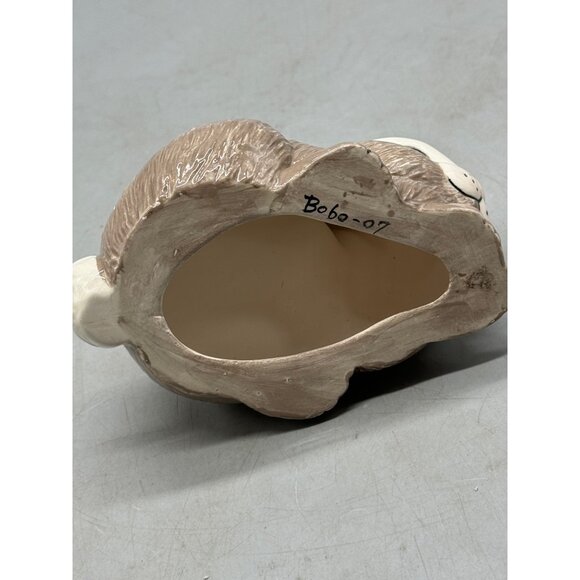 Handmade Ceramic Bunny Figurine Bobo -07 5" Tall Pre-owned READ - Picture 7 of 8